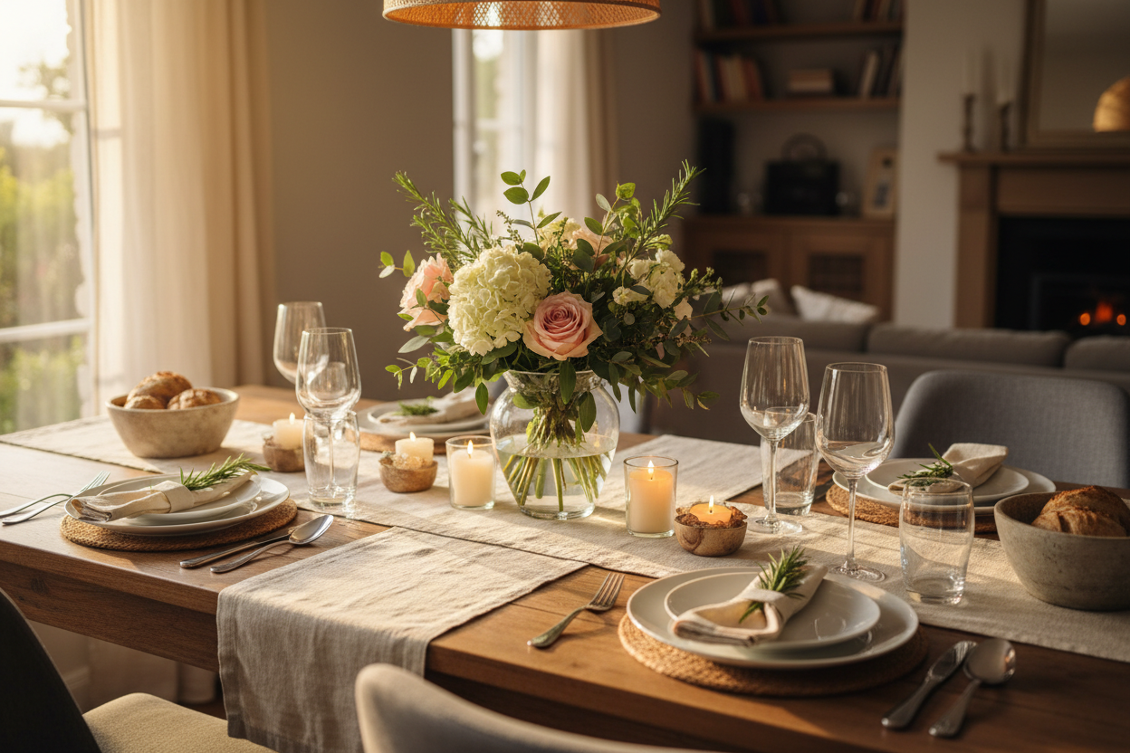 Hosting at Home: Simple Table Styling Tips for Memorable Gatherings