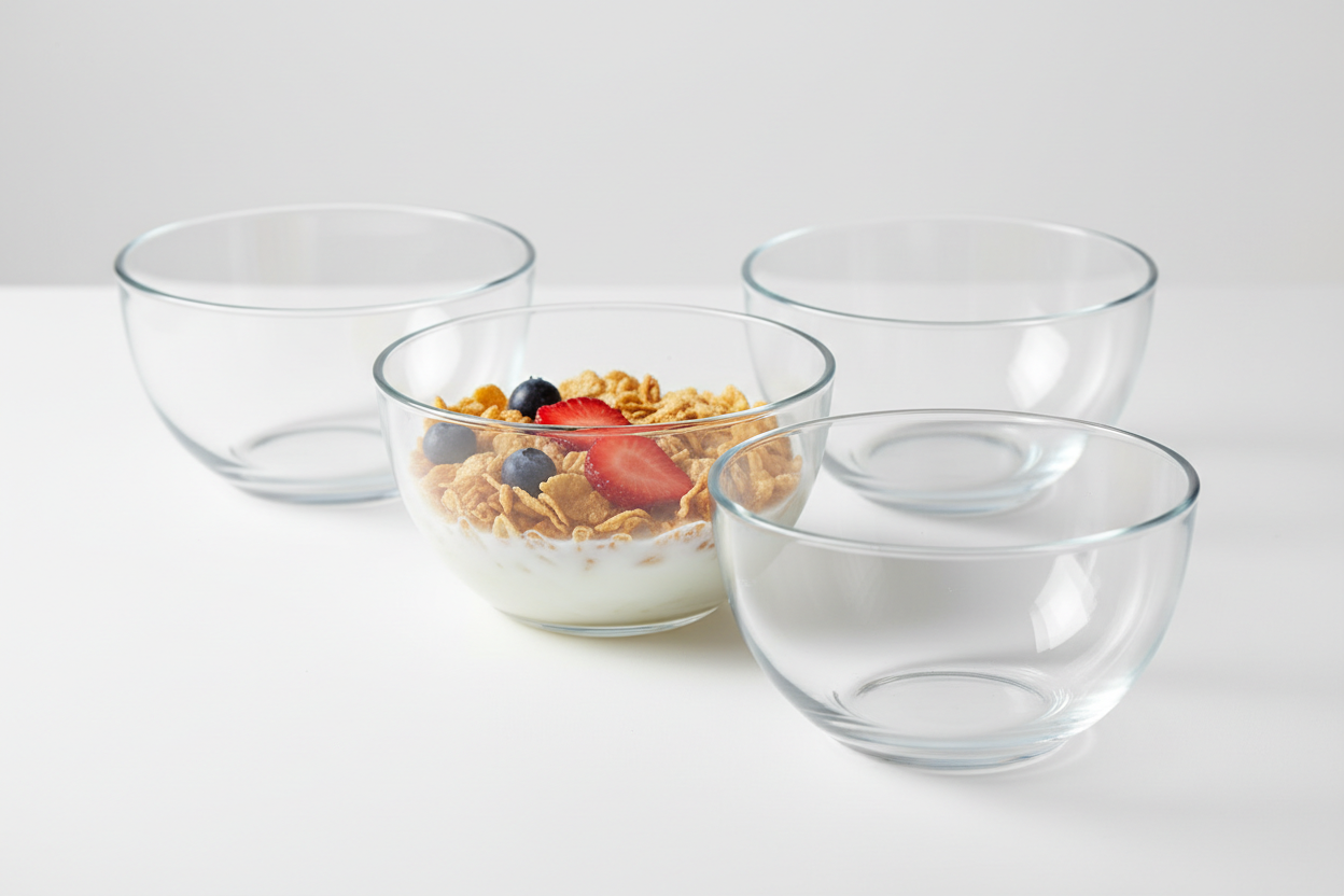 Glass Cereal Bowls