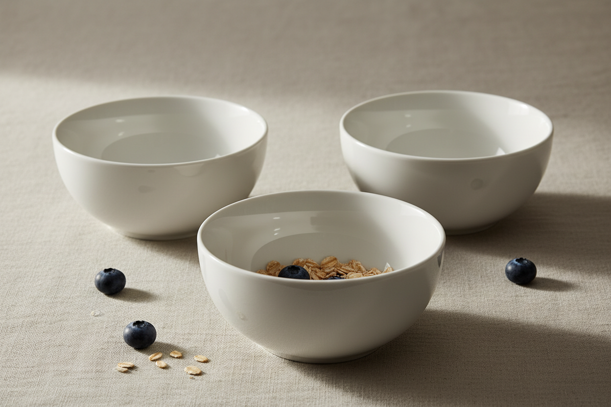 Porcelain Cereal Bowls