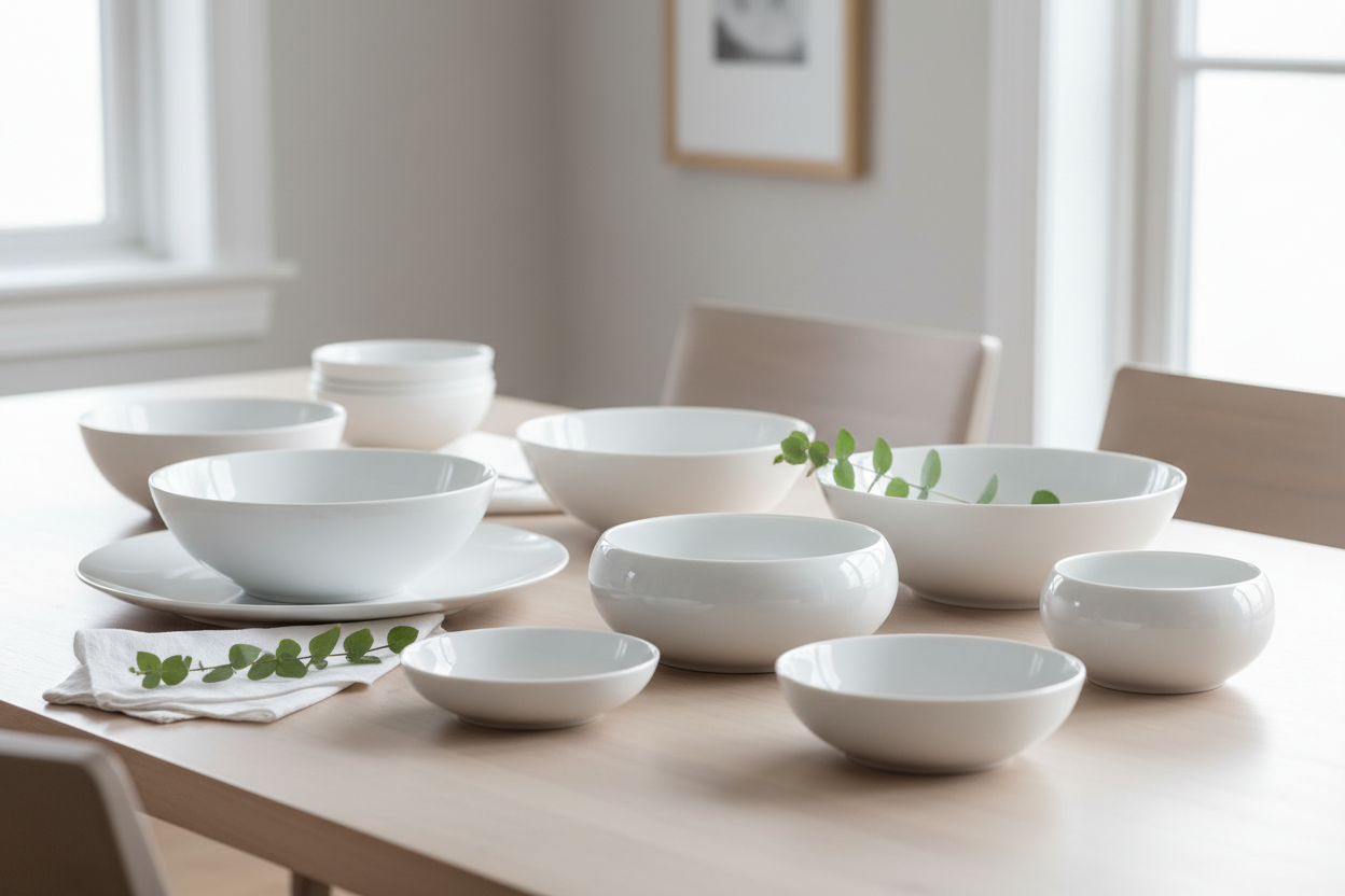 Porcelain Serving Bowls