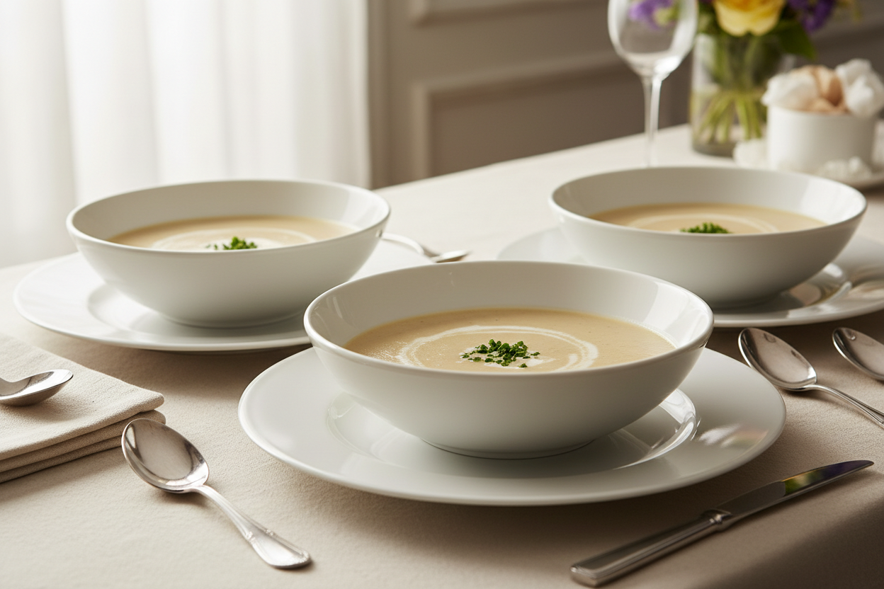 Porcelain Soup Bowls