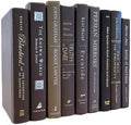 Real Books by Color® (Set of 9, Brown) Decorative Bookshelf Home Decor Shelf Styling Photo Prop