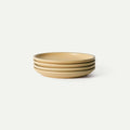 MORA Large Plates Set of 4, 10.5 inch Ceramic Pottery Dinner Plates - Microwave, Oven and Dishwasher Safe - Merrigold