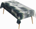 60x84 Inch Nature Rectangular Tablecloth Bird Fog Pine Tree Dreamland Table Cloth Waterproof Durable Table Cover for Holiday Picnic Outdoor BBQ Decor