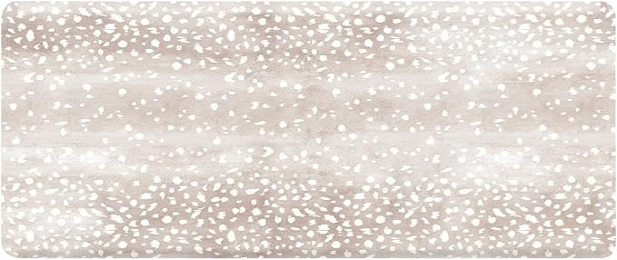 House of Noa Nama Standing Mat – Anti-Fatigue Cushioned Kitchen Mats for Floor | Ergonomic Bounce-Back Foam Kitchen Mats | Anti-Fatigue Mats for Kitchen & Standing | Fawn Brown | 30" x 72"