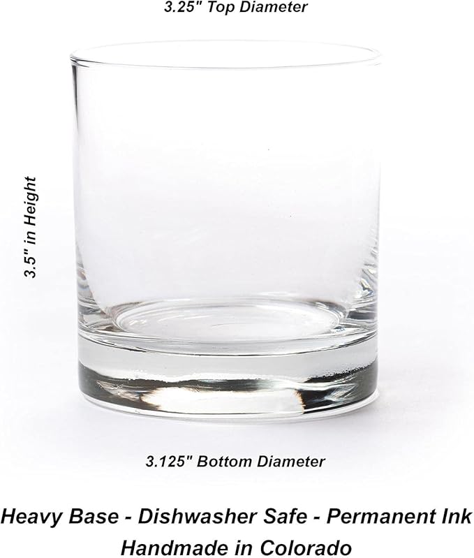 Double Exposure Bird Whiskey Glasses – Set of 2 by Black Lantern | 11oz Tumblers with Black Bird & Mountain Forest Design