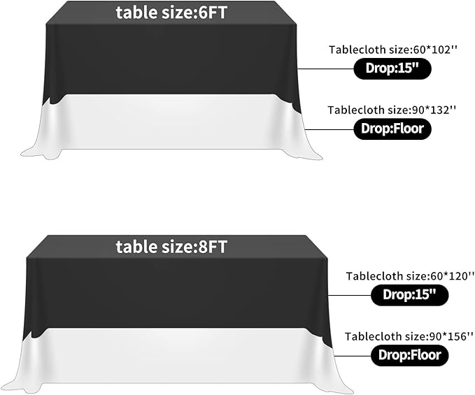 Fokitut 2 Pack Waterproof Rectangle Tablecloth, 90x156 Inch,Stain Resistant and Wrinkle Polyester Table Cloth, Fabric Table Cover for Kitchen Dining, Wedding, Party, Holiday Dinner-Dusty Pink
