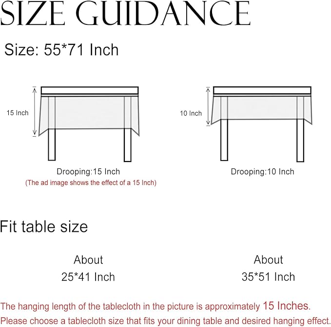 ISAENNE Designer Linen Floral Small Rectangle Tablecloth,Light Green Farmhouse Durable Table Cloth,Washable Decor Tablecloths for Dining Kitchen Thanksgiving Christmas,55"*71"-Floralsea B