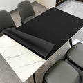 Table Top Protector for Dining Room Table - Can Be Used On Both Sides Waterproof and Easy to Clean Good Flatness(Black+Black 44x84)