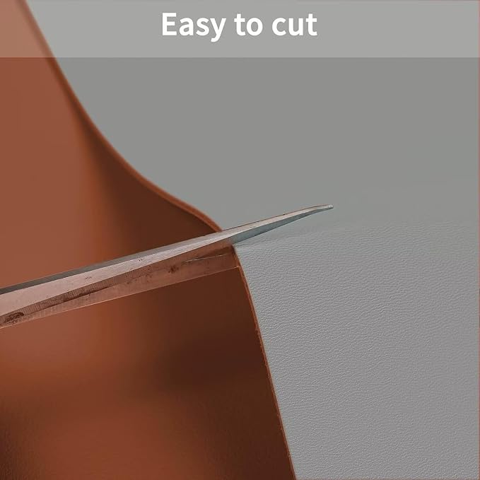 Table Protector Pad for Dining Room Table - Can Be Used On Both Sides Waterproof and Easy to Clean Good Flatness Used for Dining Table(Brown+Gray 46x96)