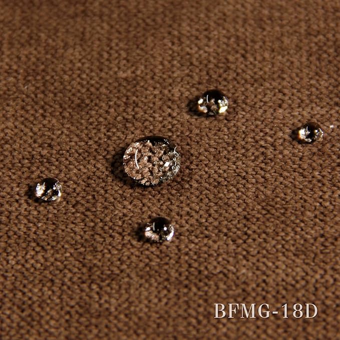 BALCONY & FALCON Rectangle Tablecloth Washable Wrinkle Resistant and Water Proof Table Cloth Decorative Linen Fabric Tablecloths for Dining Parties Kitchen Wedding and Outdoor Use (Brown, 57x118)