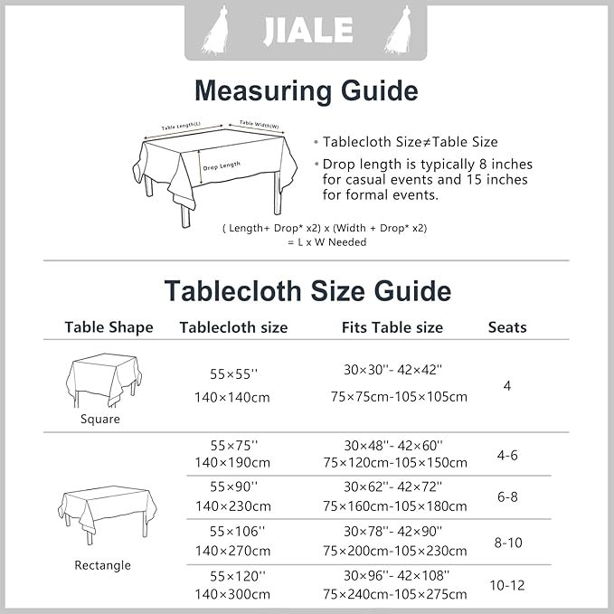 JIALE Valentines Textured Tablecloth, Heavy Duty Linen Style Farmhouse Table Cloth Rectangle Tables, Wrinkle-Free Washable Waterproof Table Cover for Kitchen, Dining, Parties, 55"x75", Pink