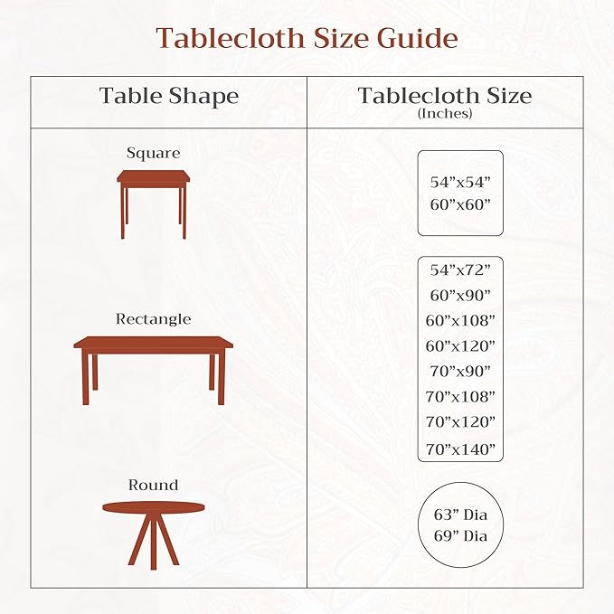 Maison d' Hermine Table Cloth Round Table 100% Cotton 63 Round Inches Tablecloth Reusable Decorative for Dining Room Farmhouse Home Valentines Day Decorations Spring Summer - Summer Whisper