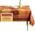 Maison d' Hermine Table Cloth Rectangle Table 100% Cotton 70 x 120 Inches Fall Tablecloth Reusable Everyday Use for Thanksgiving Christmas Decorations Dining Farmhouse Party (Thanksgiving Tartan)