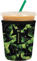 Sok It JavaSok Iced Coffee & Cold Soda Insulated Neoprene Cup Sleeve (Born to Fly, Small: 16-20oz)