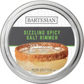 Bartesian Sizzling Spicy Salt Cocktail Glass Rimmer - Margaritas Cocktails Flavored Rimming Garnish for Margarita Bar Drink Glasses - Professional Home Bartending Mixology Supplies