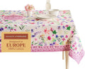 Maison d' Hermine Table Cloth Rectangle Table 100% Cotton 70 x 108 Inches Tablecloth Reusable Decorative for Dining Room Farmhouse Home Valentines Day Decorations Spring Summer - Chardon