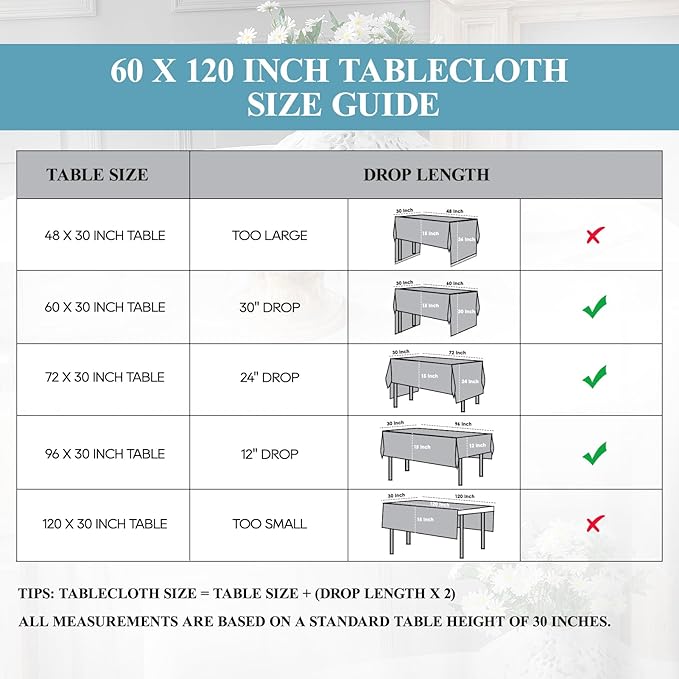 VidaFete 1 Pack Tablecloth 60 * 120inch Rectangle Table Cloth Polyester, Stain Wrinkle Resistant Polyester Dining Table Cover for Kitchen Dinning Party Wedding Tabletop Buffet Decoration(Sagegreen)