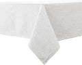 BALCONY & FALCON Square Tablecloth Washable Wrinkle Resistant and Water Proof Small Table Cloth Decorative Linen Fabric Tablecloth for Dining Parties Kitchen Wedding and Outdoor Use (Owl Gray, 47x47)