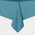 sancua Square Tablecloth - 60 x 60 Inch - Stain and Wrinkle Resistant Washable Polyester Table Cloth, Decorative Fabric Table Cover for Dining Tables, Buffet Parties and Camping, Teal