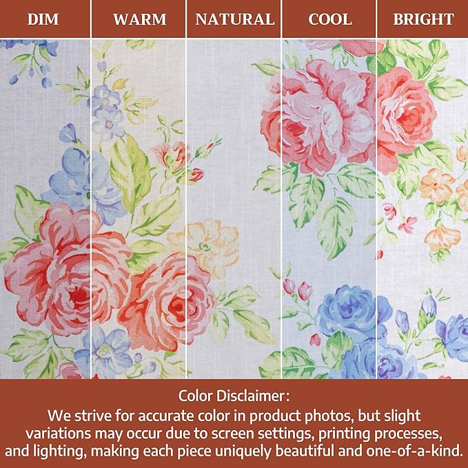 Maison d' Hermine Table Cloth Square Table 100% Cotton 60 x 60 Inches Tablecloth Reusable Decorative for Dining Room Farmhouse Home Valentines Day Decorations Spring Summer - Vintage Floral