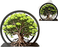 Tree of Life Napkin Holder for Table-Free-Standing Paper Napkin Dispenser for Cafe, Bar, Restaurant Table Decor |Colorful Metal Napkin Stand |Rustic Home Decor Presents|Modern Kitchen&Dining Accessory