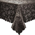 Smiry Rectangle Table Cloth, Waterproof Heavy Duty Vinyl Tablecloths, Wipeable Washable Table Cover for Kitchen and Dining Room (Coffee, 54" X 120")