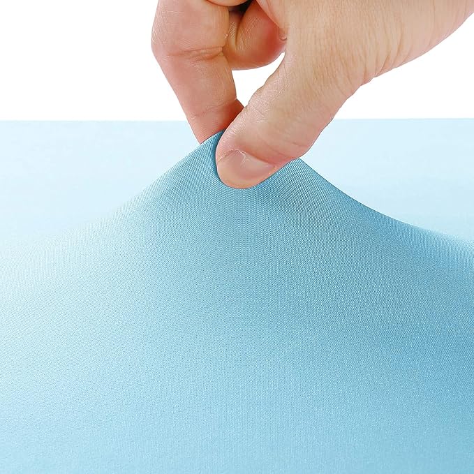 LZY Spandex Fitted Stretch Table Cover for 6 ft or 4ft or 8ft Folding Table, Rectangular Cocktail Tablecloth, Perfect for Party or Banquet