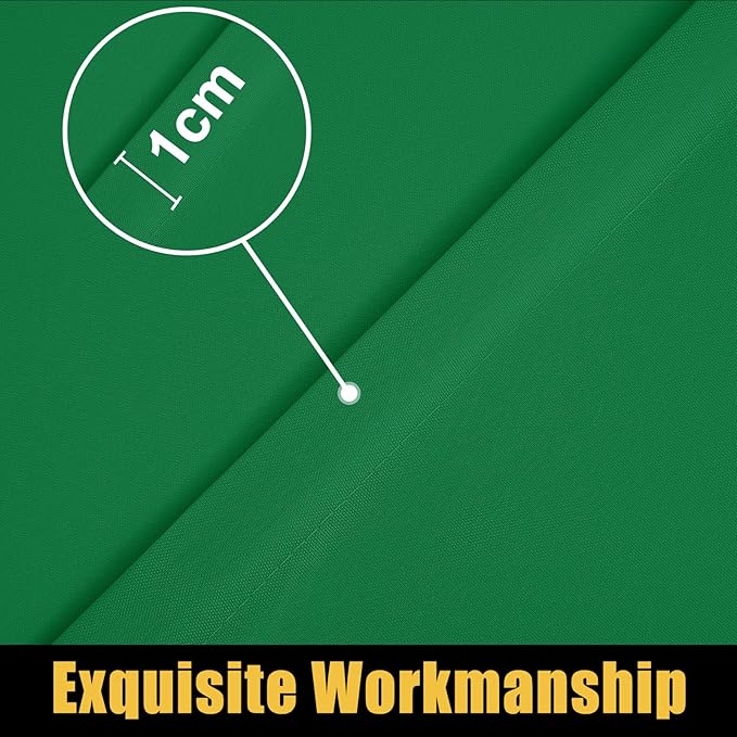 Smiry Rectangle Picnic Table Cloth, Waterproof Elastic Fitted Tablecloths for 8 Foot Tables, Washable Polyester Table Cover for Camping, Indoor and Outdoor (Hunter Green, 30"x96")