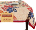 Maison d' Hermine Table Cloth Rectangle Table 100% Cotton 60 x 90 Inches Fall Tablecloth Reusable Everyday Use for Thanksgiving Christmas Decorations Dining Farmhouse Party (Kalahari)
