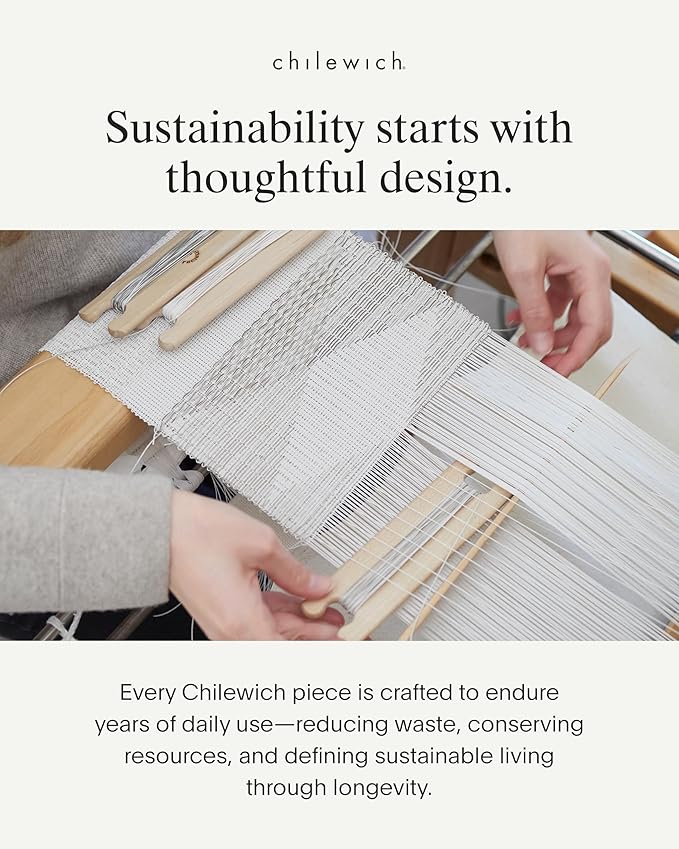 Chilewich Bamboo Placemats Set of 4 - Woven Rectangle Placemats - Reusable, Stain-Resistant, Indoor/Outdoor Tabletop Protection - 19" x 14" - Spring Green