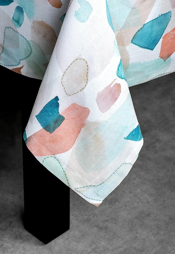 Maison d' Hermine Table Cloth Rectangle Table 100% Cotton 70 x 108 Inches Tablecloth Reusable Decorative for Dining Room Farmhouse Home Valentines Day Decorations Spring Summer - Summer Picnic