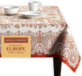 Maison d' Hermine Table Cloth Square Table 100% Cotton 54 x 54 Inches Fall Tablecloth Reusable Everyday Use for Thanksgiving Christmas Decorations Dining Farmhouse Party (Cachemire)