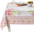 Maison d' Hermine Table Cloth Rectangle Table 100% Cotton 70 x 140 Inches Tablecloth Reusable Decorative for Dining Room Farmhouse Home Valentines Day Decorations Spring Summer - Vintage Floral