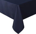 sancua Square Tablecloth - 60 x 60 Inch - Water Resistant Spill Proof Washable Polyester Table Cloth, Decorative Fabric Table Cover for Dining Tables, Buffet Parties and Camping, Navy