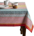 Maison d' Hermine Table Cloth Rectangle Table 100% Cotton 70 x 108 Inches Tablecloth Reusable Decorative for Dining Room Farmhouse Home Valentines Day Decorations Spring Summer - Provence