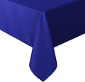sancua Square Tablecloth - 54 x 54 Inch - Stain and Wrinkle Resistant Washable Polyester Table Cloth, Decorative Fabric Table Cover for Dining Tables, Buffet Parties and Camping, Blue