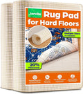 Non-Slip Rug Pad Gripper 7x10 Feet, Anti Skid Mat for Under Area Rugs, Keeps Rugs in Position and Safe, Thick Cushioned Carpet Pad for Hardwood Floors Protection