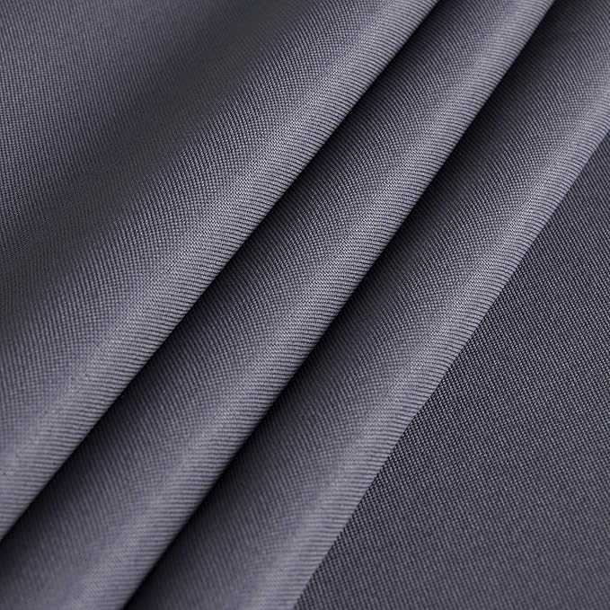 sancua Rectangle Tablecloth - 54 x 78 Inch - Stain and Wrinkle Resistant Washable Polyester Table Cloth, Decorative Fabric Table Cover for Dining Tables, Buffet Parties and Camping, Grey